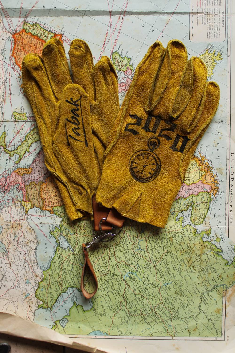 Custom Leather Gloves