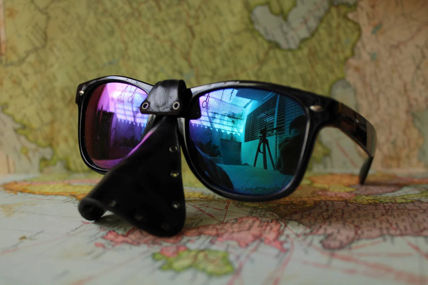 Leather Nose Bridge Protector Wayfarer